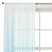 WINDOW SHEER XHIL BLUE OMBRE 54X84