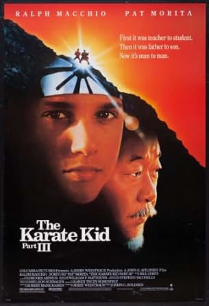 karate kid part iii poster ralph macchio amazon posters movies 1989 lll cast iv film karatekid karat ii pat story
