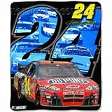 Jeff Gordon #24 Micro Raschel Throw Blanket