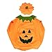 Children Halloween Pumpkin Costumes Party Fancy Dress Clothes Outfit for Kids