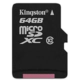 Карта памяти micro sdxc 64gb kingston скорость передачи данных 10мб/сек (class10) с адаптером (740617208108)