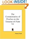 Commentaries of Proclus on the Tim�us of Plato, Part 1