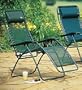 X-Large Mesh Lafuma Lounger-Green