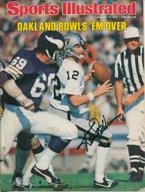 Ken Stabler Autographed January 17, 1977 Sports Illustrated Cover
