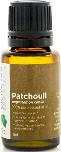 Patchouli Essential Oil 100% Pure Therapeutic Grade 15ml (Comparable to DoTerra Serenity and Young Living) For Personal Care Calming and Grounding