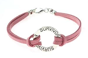 Amazon.com : Breast Cancer Survivor Affirmation Bracelet ...