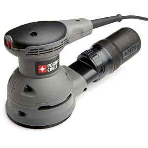 Porter-Cable 343K 5-Inch Random Orbit Sander Kit - Hook & Loop Pad