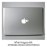 Food Chain Vinyl Laptop Decal Sticker. Apple Macbook Modification. Computer Stickers.