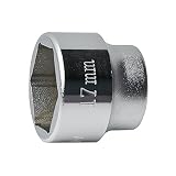 FLAG(フラッグ）超ショートソケット17mm 6ポイント 差込角3/8"(9.5mm) 永久保証 STRAIGHT/10-11717
