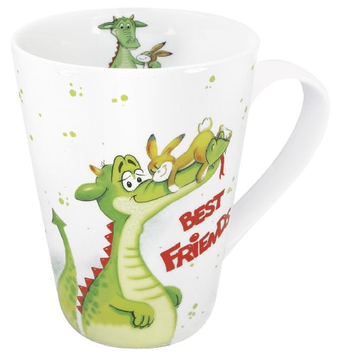 Konitz 13-Ounce Best Friends Mugs, Assorted, Set of 4