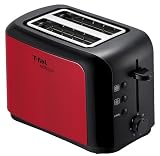 T-fal ポップアップトースター アプレシア メタリックルビーレッド TT356GJP