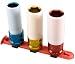 Sunex 2842 1/2-Inch Drive Metric Extra Thin Wall Deep Wheel Protector Impact Socket Set, 3 Piece