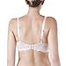GO2BRAS Women's Rachel Animal Jacquard Lace Trim Unlined Underwire