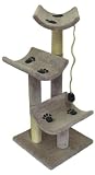 3 Tiered Cradle Climber : Pawprints NO PAWPRINTS