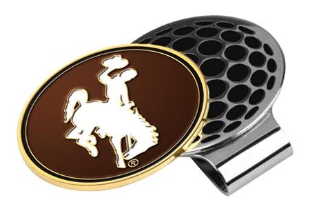 Wyoming Cowboys Uw Ncaa Hat Golf Clip With Ball Marker