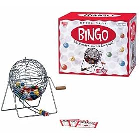 Deluxe Cage Bingo Game