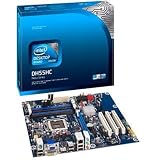 Intel Socket 1156/Intel H55/DDR3/A&GbE/ATX Motherboard, Retail BOXDH55HC