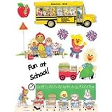 Eureka Eu-83630 Window Cling Suzys Zoo School 12x17