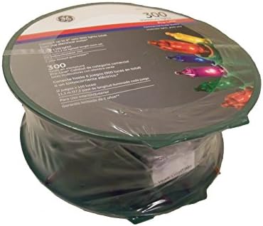 Ge Pro-Line Miniature Lights - 300 Multi-Colored Lights with Green Wire