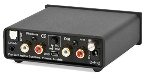 Pro-Ject A/D Phono Box S For MM/MC Cartridges - Adjustable Loading (Silver)