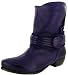 DIESEL Jeans Easy Rider Womens Cowboy Western Leather Suede Ankle Dress Boots Heels Shoes Purple