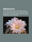 Immigrants: Illegal immigrants, Migrant boat incidents, Tampa affair, List of countries by foreign-born population in 2005, Randy Quaid