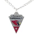 Arizona Cardinals Chain Necklace & Pewter Pendant - NFL Football Fan Shop Sports Team Merchandise