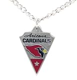 Arizona Cardinals Chain Necklace & Pewter Pendant - NFL Football Fan Shop Sports Team Merchandise