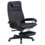 Power Rest Reclining Office Chair, Black (42-by-26.5-by27 Inches)