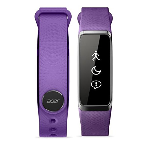 Acer Liquid Leap Active WaterProof (Purple) Accelerometer Personal Active Fitness Watch (Certified Refurbished)