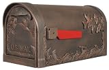 Copper Finish Hummingbird Curbside Mailbox