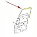Omix-Ada | 12303.05 | Door Glass Seal | OE Reference: 5457057 | Fits 1987-1995 Jeep Wrangler YJ