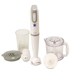 Biggest Loser AB-1001-BL 2-in-1 Double-Up 2-Speed Chopper and Handheld Blender by Biggest Loser