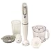 Biggest Loser AB-1001-BL 2-in-1 Double-Up 2-Speed Chopper and Handheld Blender