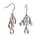 Dangle April Birthstone Crystal Earrings
