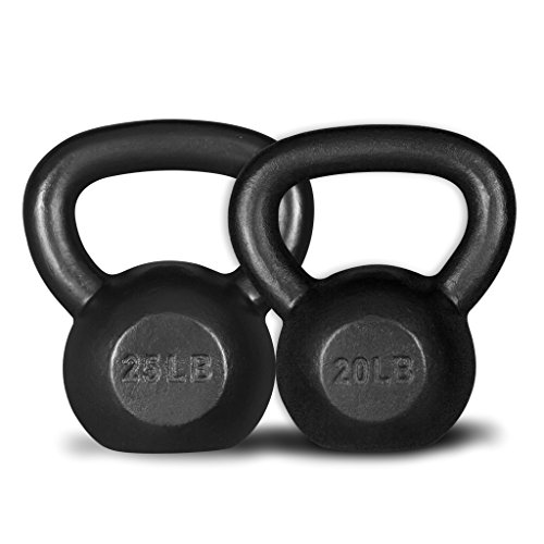 20 and 25 lbs Solid Cast Iron Kettlebell Kettle Bell Special Promotion
