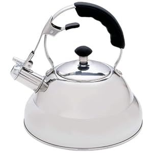 Chef's Secret 2.75qt Surgical Stainless Steel Tea Kettle With Copper Capsule Bottom