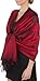 Sakkas Two Tone Rose Pashmina Scarf / Stole / Wrap