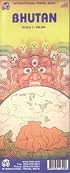 Bhutan Map by ITMB