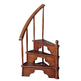 Powell Attic Cherry Stairway Plant Stand