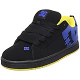 DC Shoes Court Graffik SE Trainer Black Bright Yellow UK 15