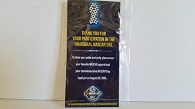 Nascar Day Pin 2004 Inaugural Nascar Day Commemorative Official Hat Shirt Jacket Pin
