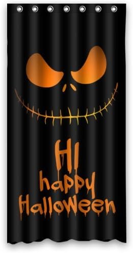 The Nightmare Before Christmas Skellington Halloween Decoration- Fashion Personalize Custom Bathroom Shower Curtain Waterproof Polyester Fabric 36(w)x72(h) Rings Included