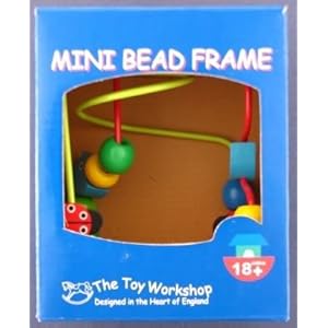 Wooden Mini Birds Lady Bugs Bead Frame by The Toy Workshop