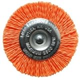 Dico 541-778-4 Nyalox Wheel Brush 4-Inch Orange 120 Grit