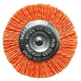 Dico 541-778-4 Nyalox Wheel Brush 4-Inch Orange 120 Grit