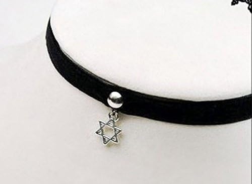 Gothic Lolita Retro Vintage Ribbon Necklace Pendant Choker or Bracelet (Silvery 0181) (NECKLACE)