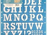 Fiskars 12-6632 LETTER JACKET ScrapBoss Stencil Set