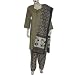Kameez Salwar Printed Cotton Womens Dress Size L (slk437)