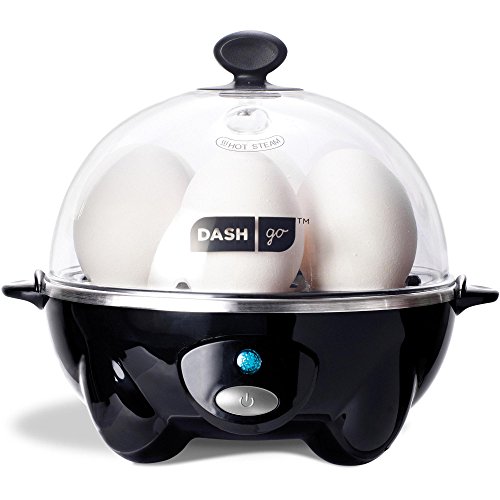 Easily Adjust, Quick and Simple Egg Cooker, Black